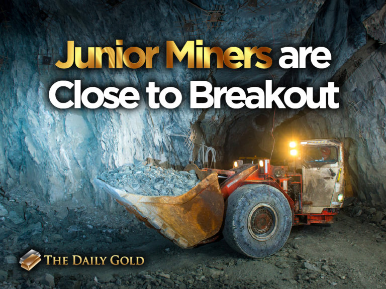 Juniors are Close to Breaking Downtrend