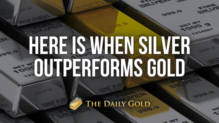 When Silver’s Big Move Against Gold Begins