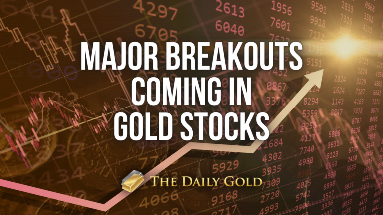 Major Breakouts Coming in Gold Stocks