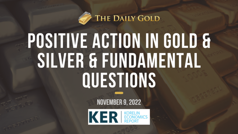 Interview: Positive Action in Gold & Silver & Fundamental Questions