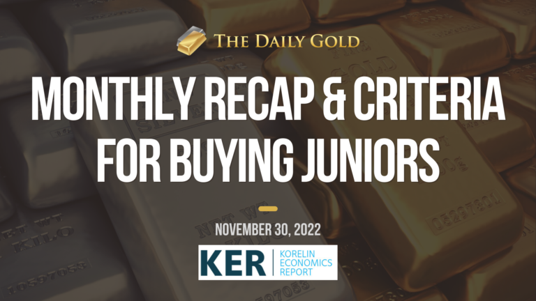 Interview: Monthly Moves in Gold, Silver, Gold Stocks, Dollar