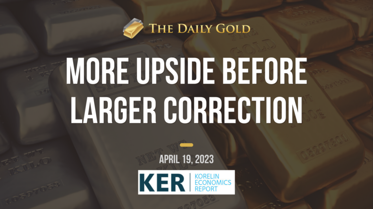 Interview: More Upside Before Larger Correction in PMs