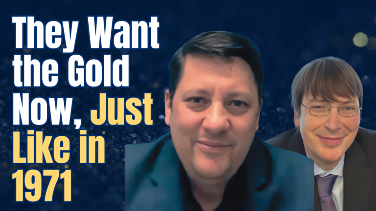 They Want the Gold Now, Just Like in 1971